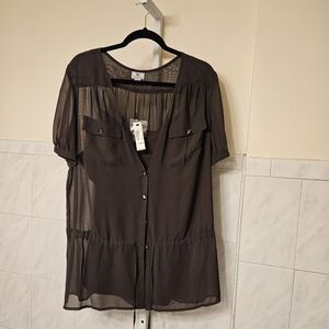 WORTHINGTON tank top with matching blouse